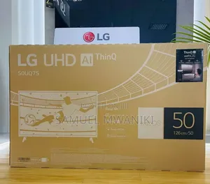 Lg 50′′ Uq75 Webos Smart Tv Uhd Thinq Netflix, Youtube