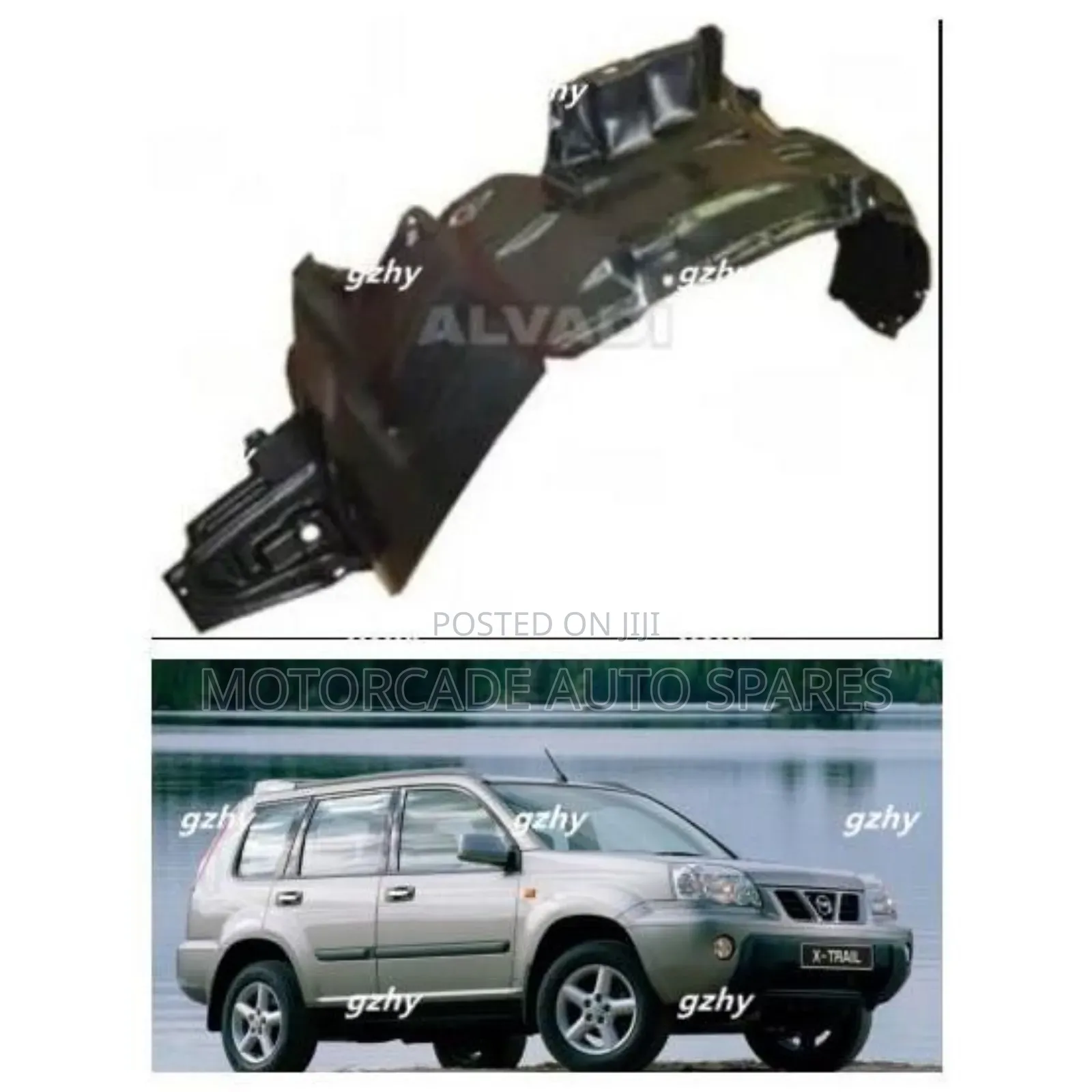 Nissan Xtrail T30 Front Bumper Stone Guards/Inner Fender