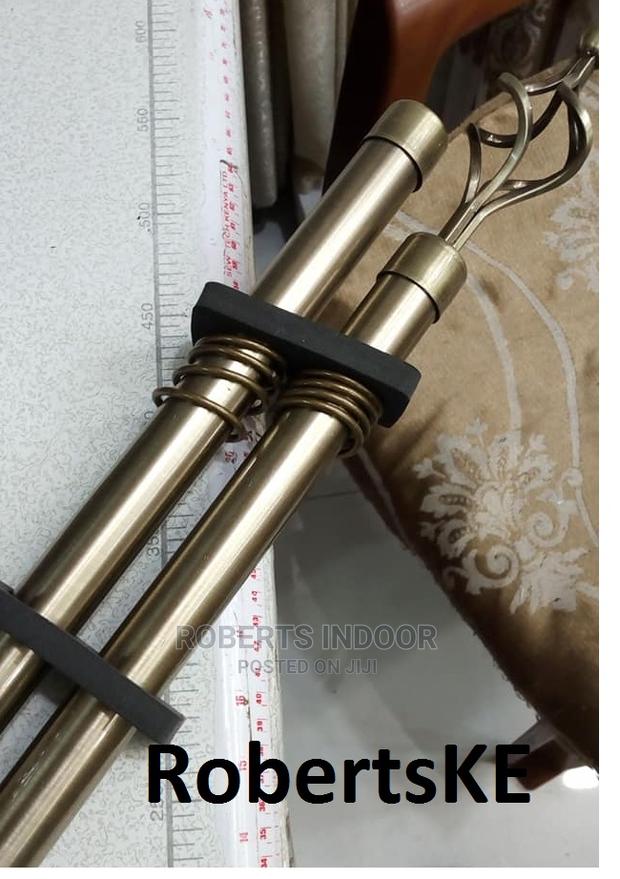 Double Curtain Rods