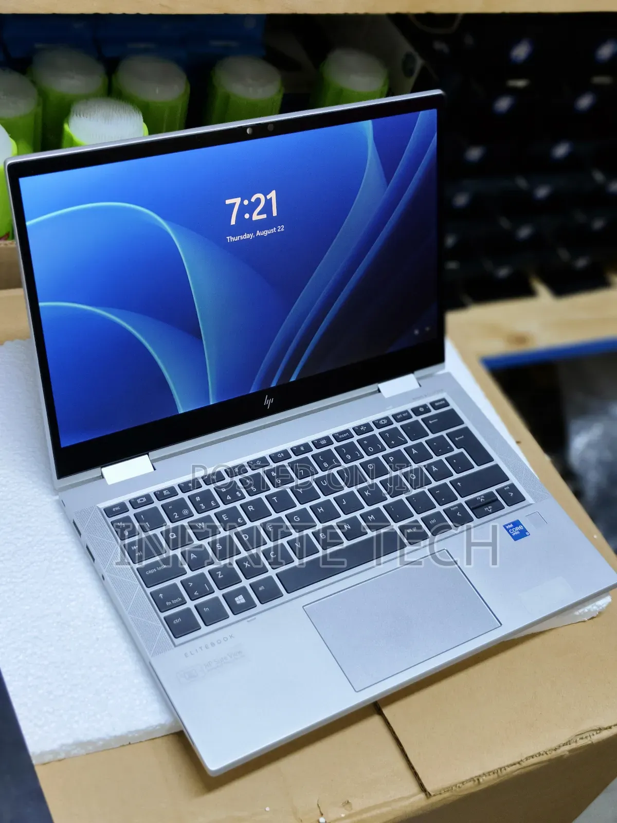New Laptop HP EliteBook 830 G8 16GB Intel Core I7 SSD 512GB