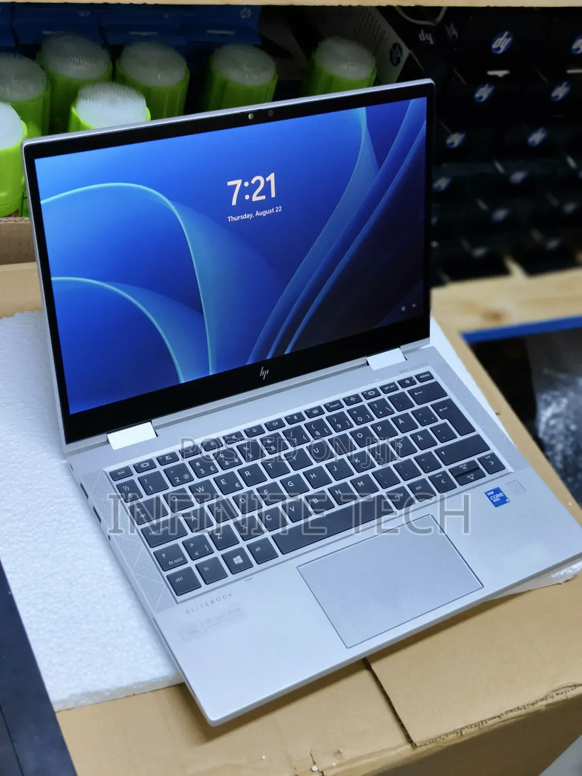 New Laptop HP EliteBook 830 G8 16GB Intel Core I7 SSD 512GB