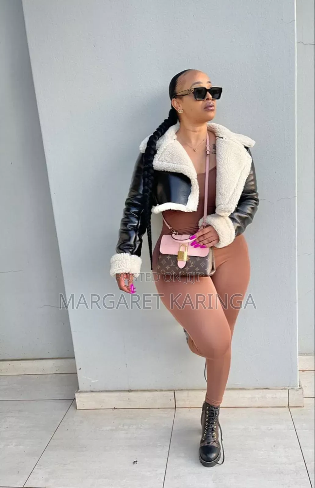 Woolen Leather Jacket