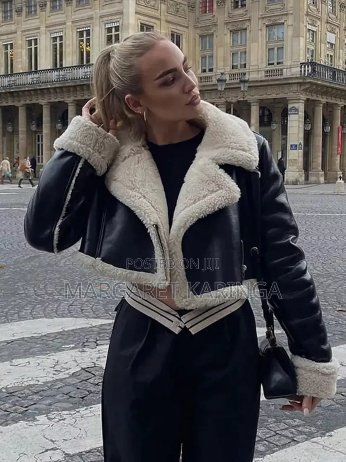 Woolen Leather Jacket