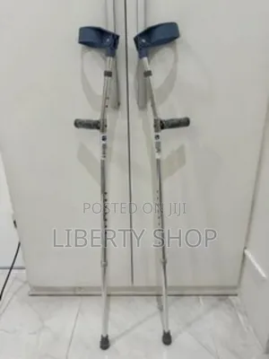Adjust Elbow Walking Crutches .