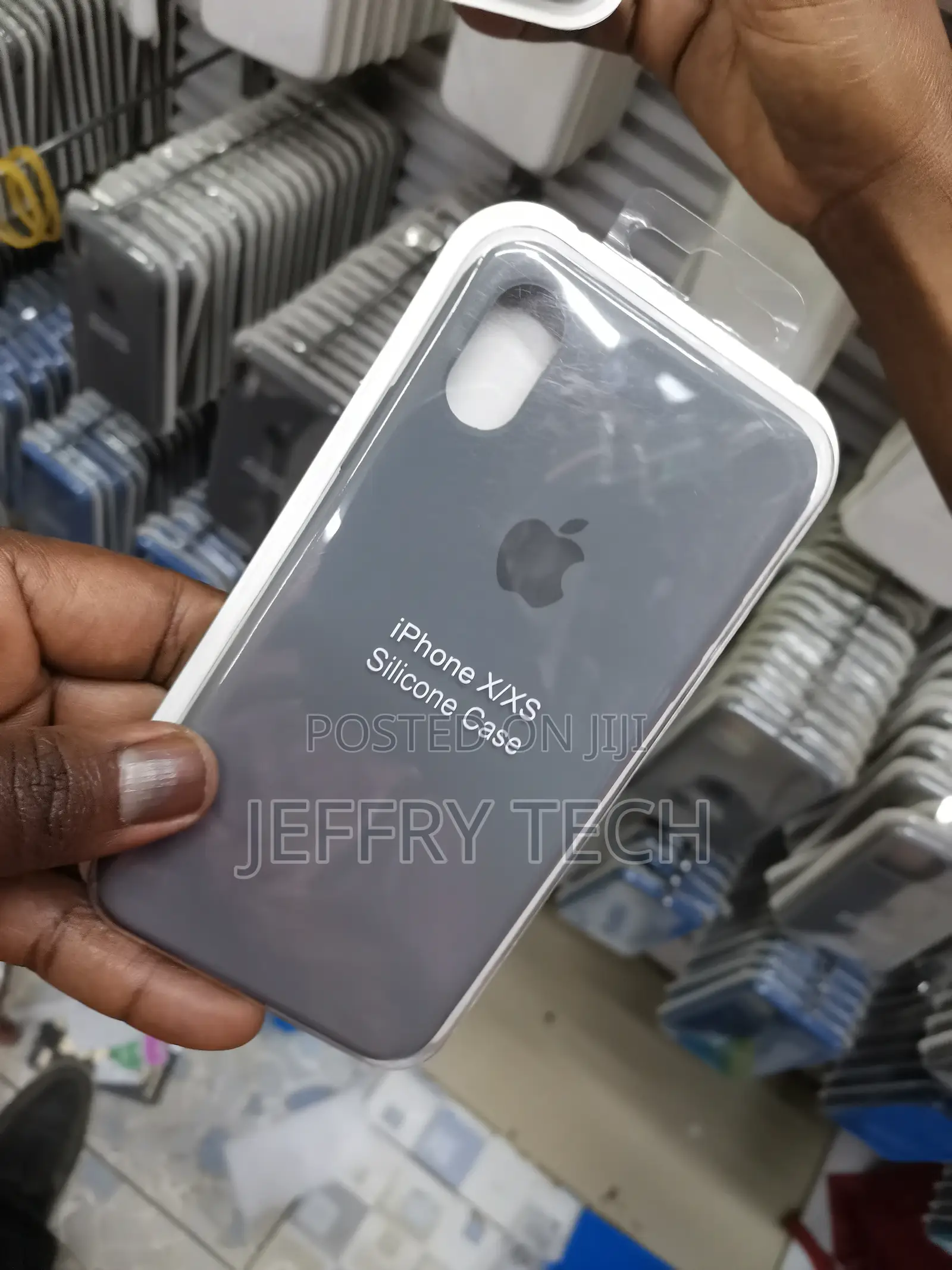 Silicone Case for iPhone XS Max - Lavender Gray