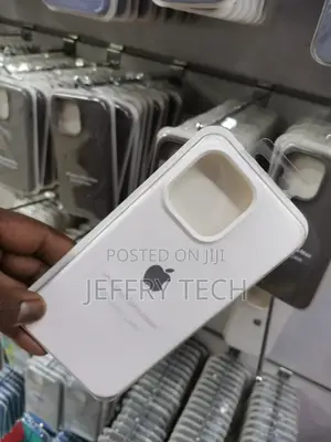 iPhone 15 Pro Max Logo White Phone Case
