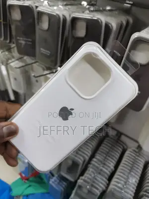 iPhone 15 Pro Logo White Phone Case