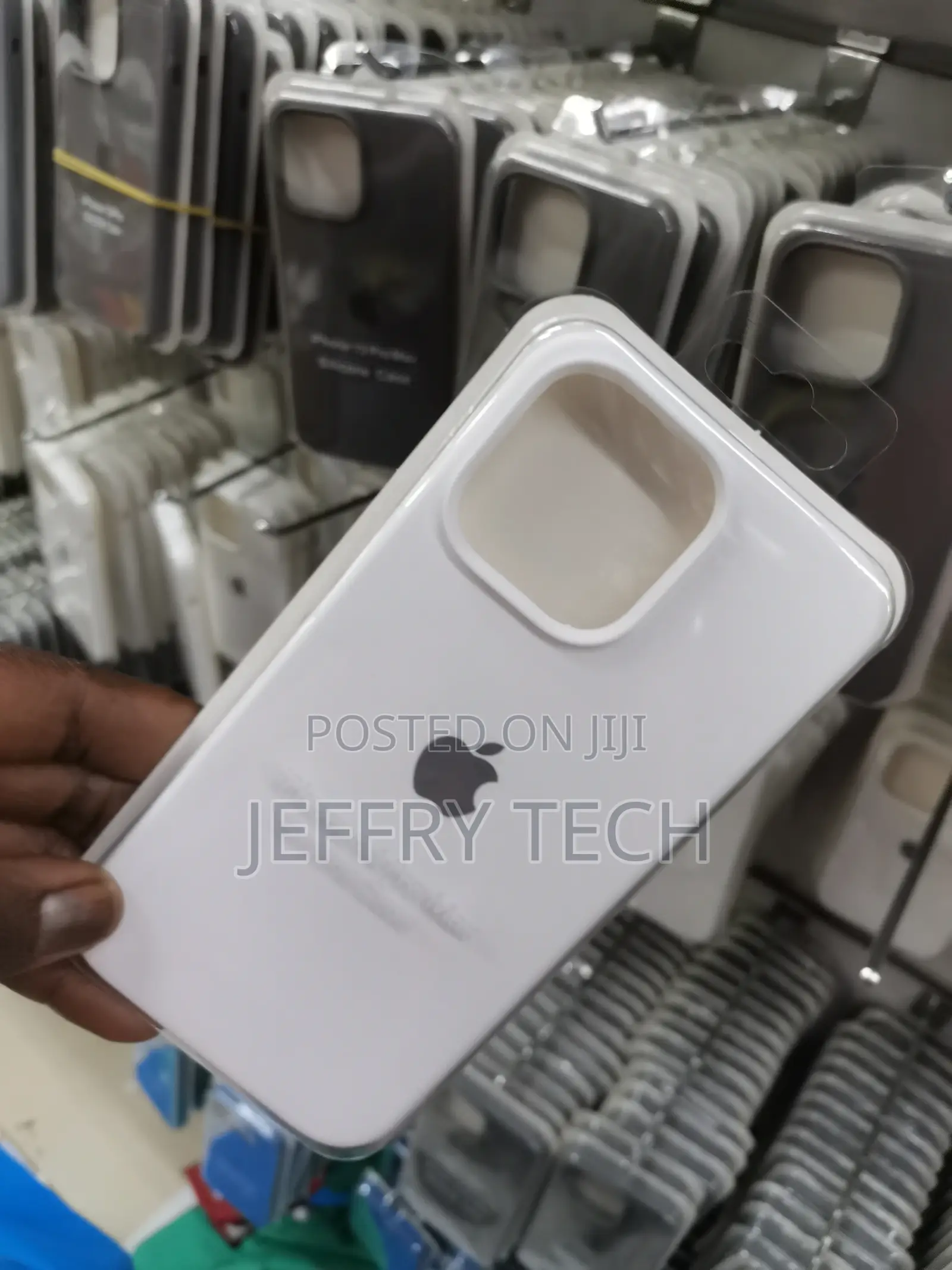 iPhone 12 Pro Max Simple White Silicon
