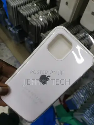 iPhone 12 Pro Silicone White Mobile Cover