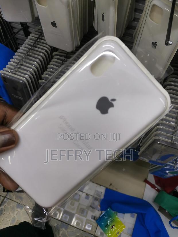 Apple Silicone Case For iPhone Xs - White