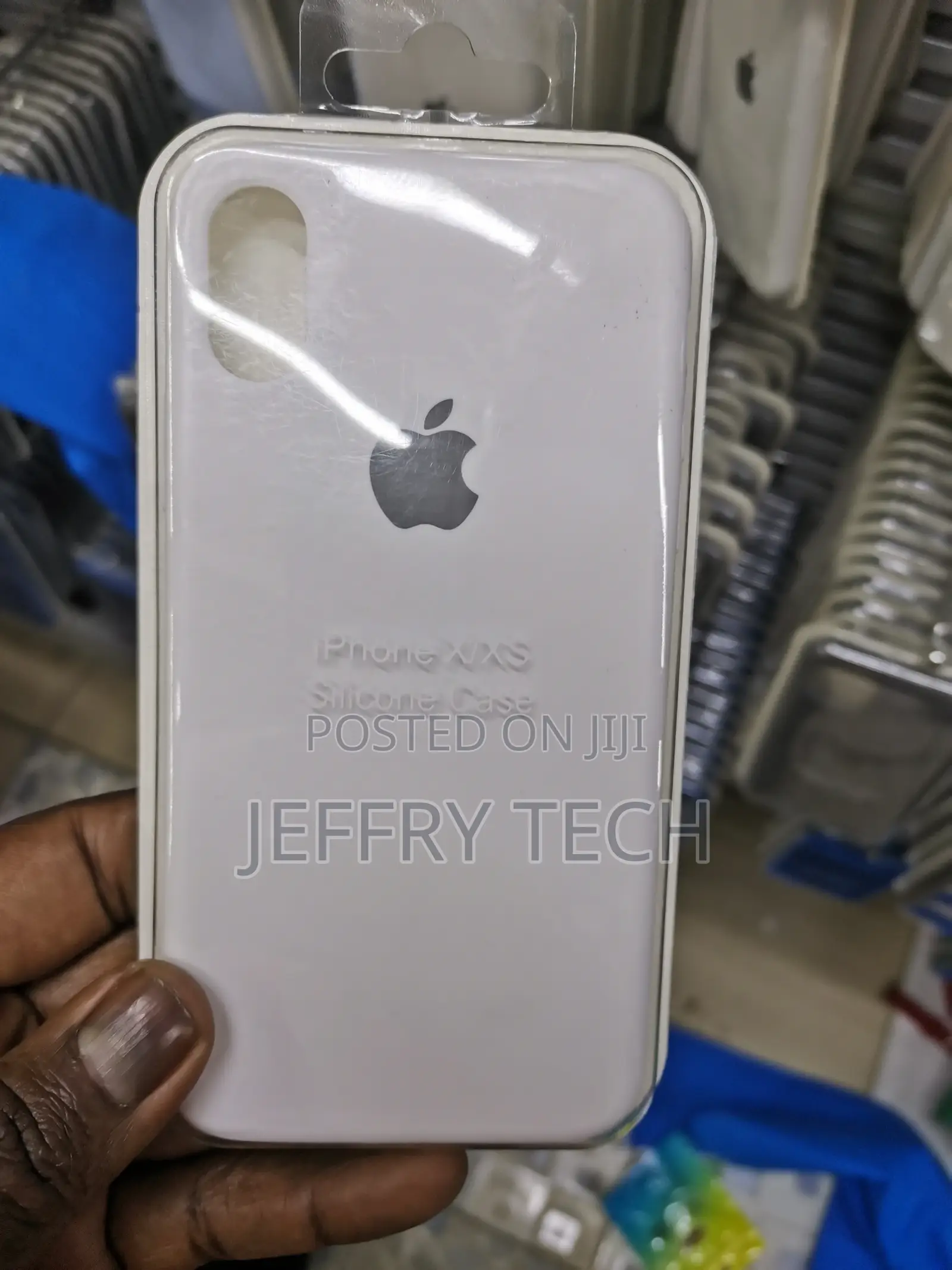 Back Cover for iPhone Xs (Soft|Silicone|White