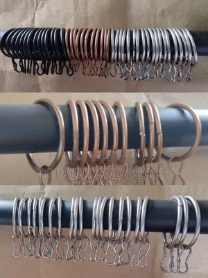Gold, Bronze and Silver Round Metallic Rings