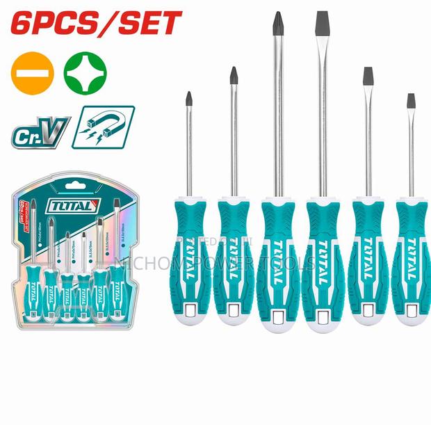 Total THT250606 6 PCS Screwdriver Set - main view