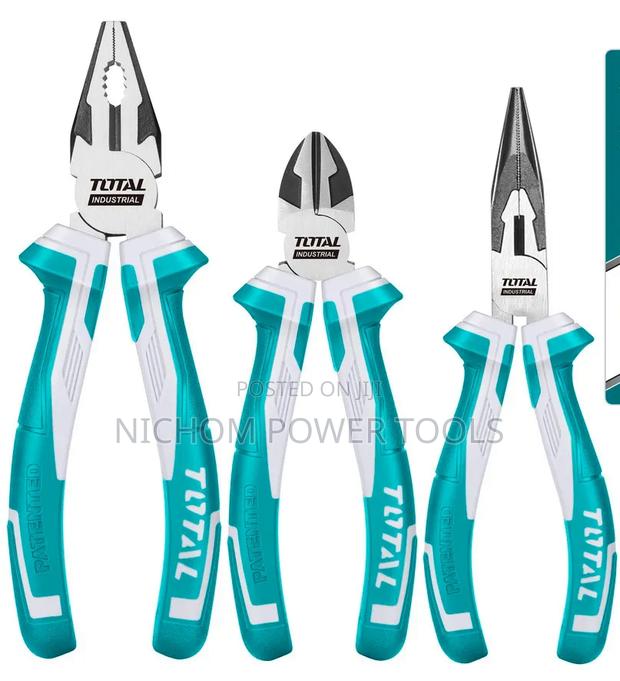 Total THT2K0301 3 PCS Pliers Set