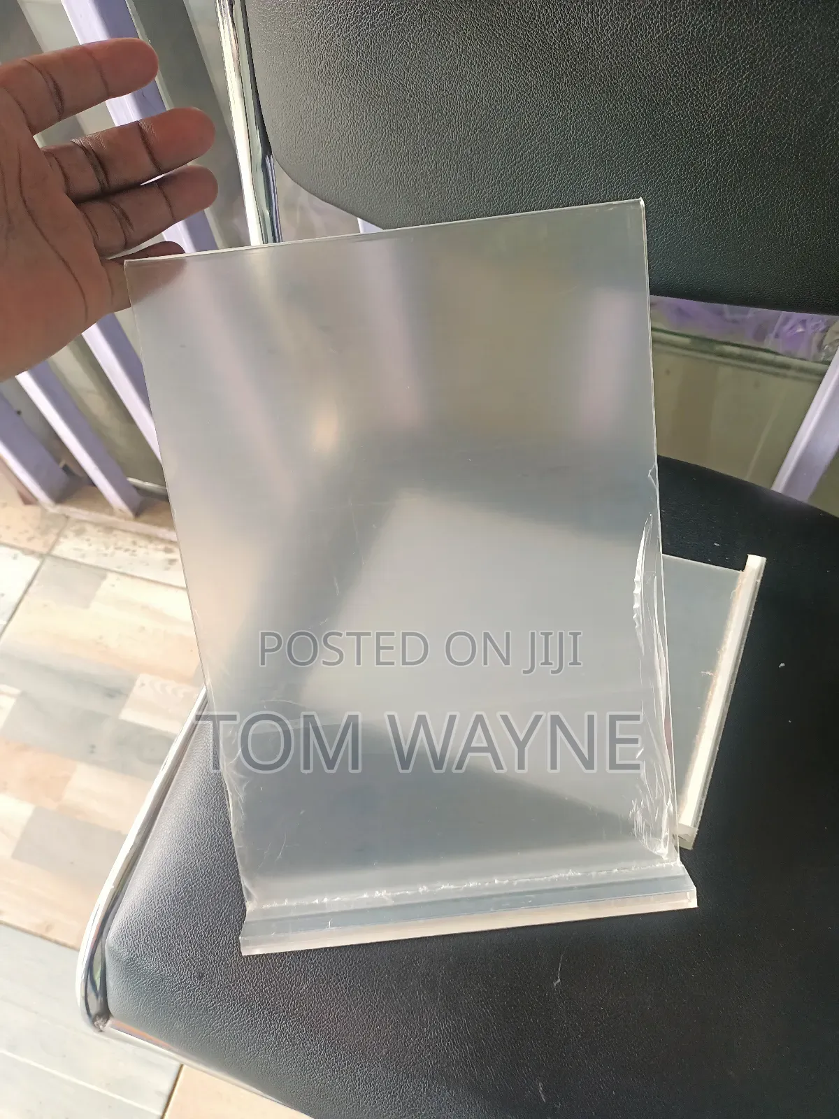 A5 Clear Menu Table Display