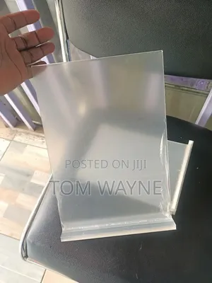 A5 Clear Menu Table Display
