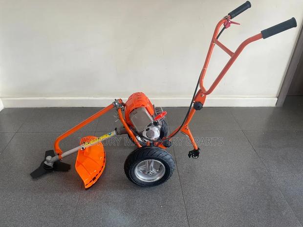 Hawking Trolly Brush Cutter 4 Stroke 2 Blades