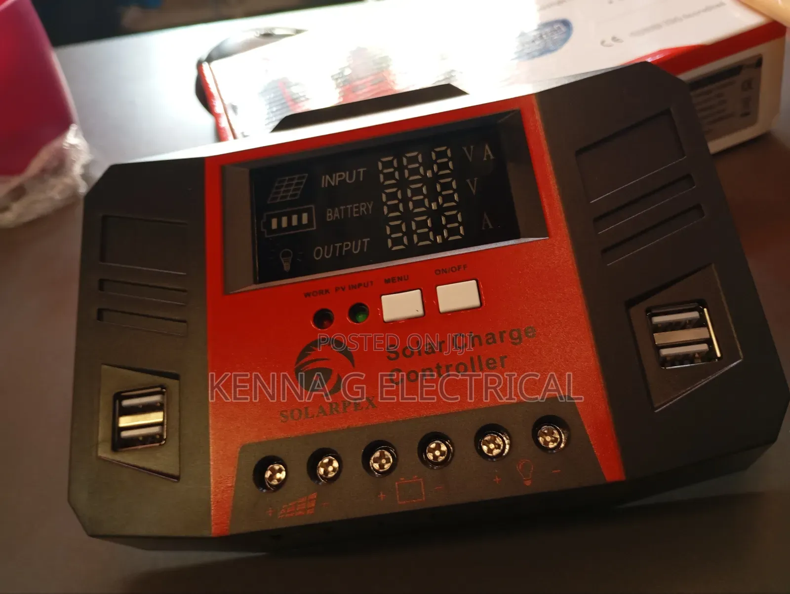 Mini 50A PWM Solar Charger Controller
