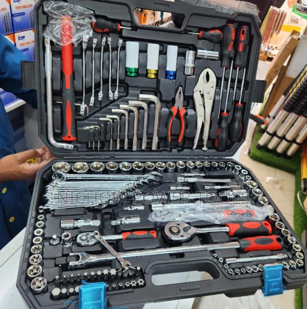 142pc Toolbox/142pcs Combination Socket Spanner Set Plus 1pc - main view