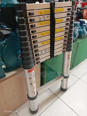 Aluminium Ladder - Telescopic 3.8m - thumbnail 2