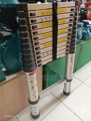 Aluminium Ladder - Telescopic 3.8m