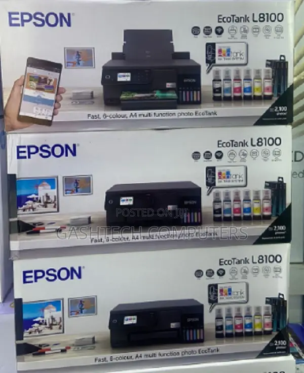 Epson Ecotank L8100 6 Color Printer Replacement for L850