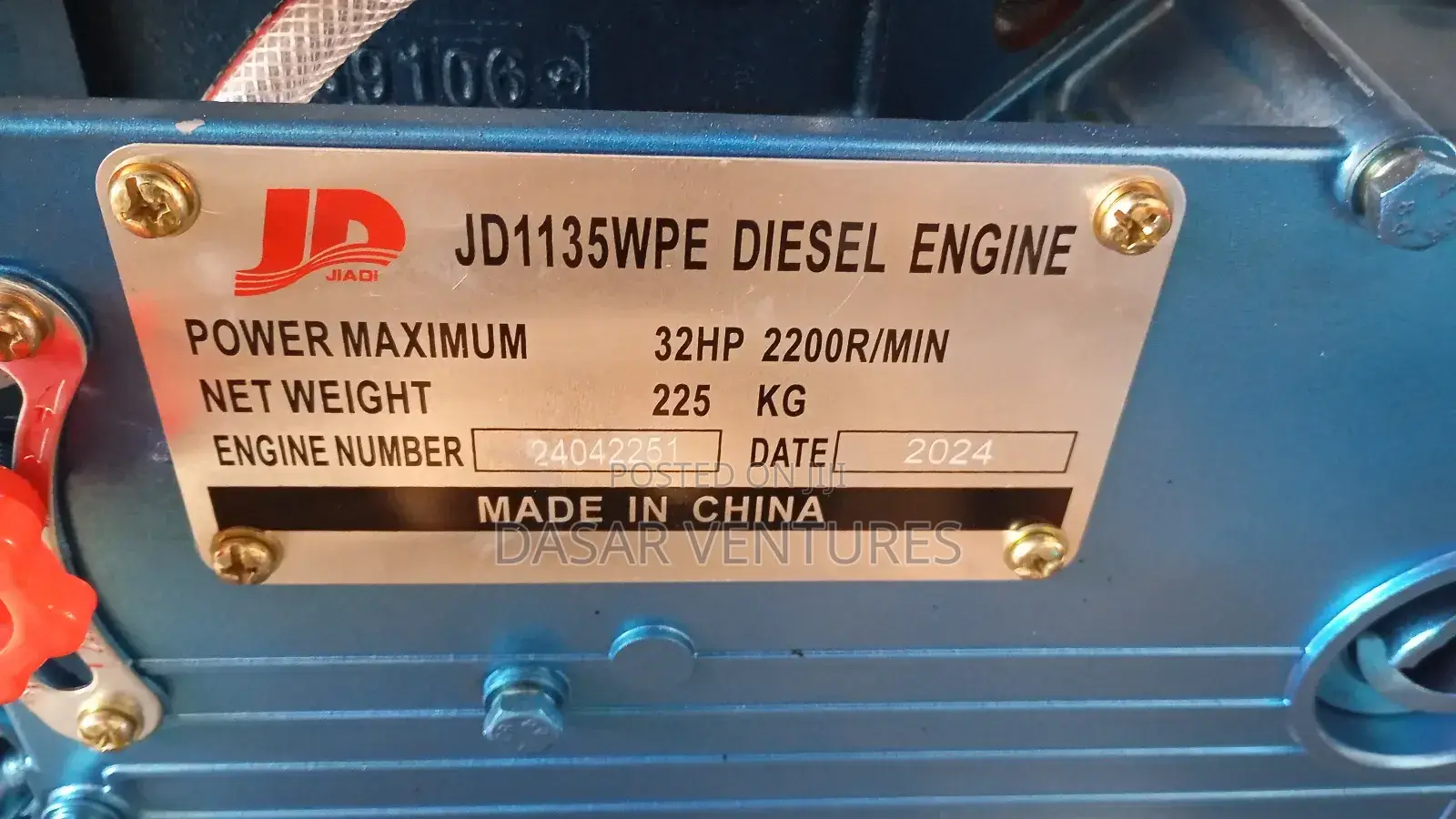 JD Water Pump 35hp, 210m Lift, 3" * 3"
