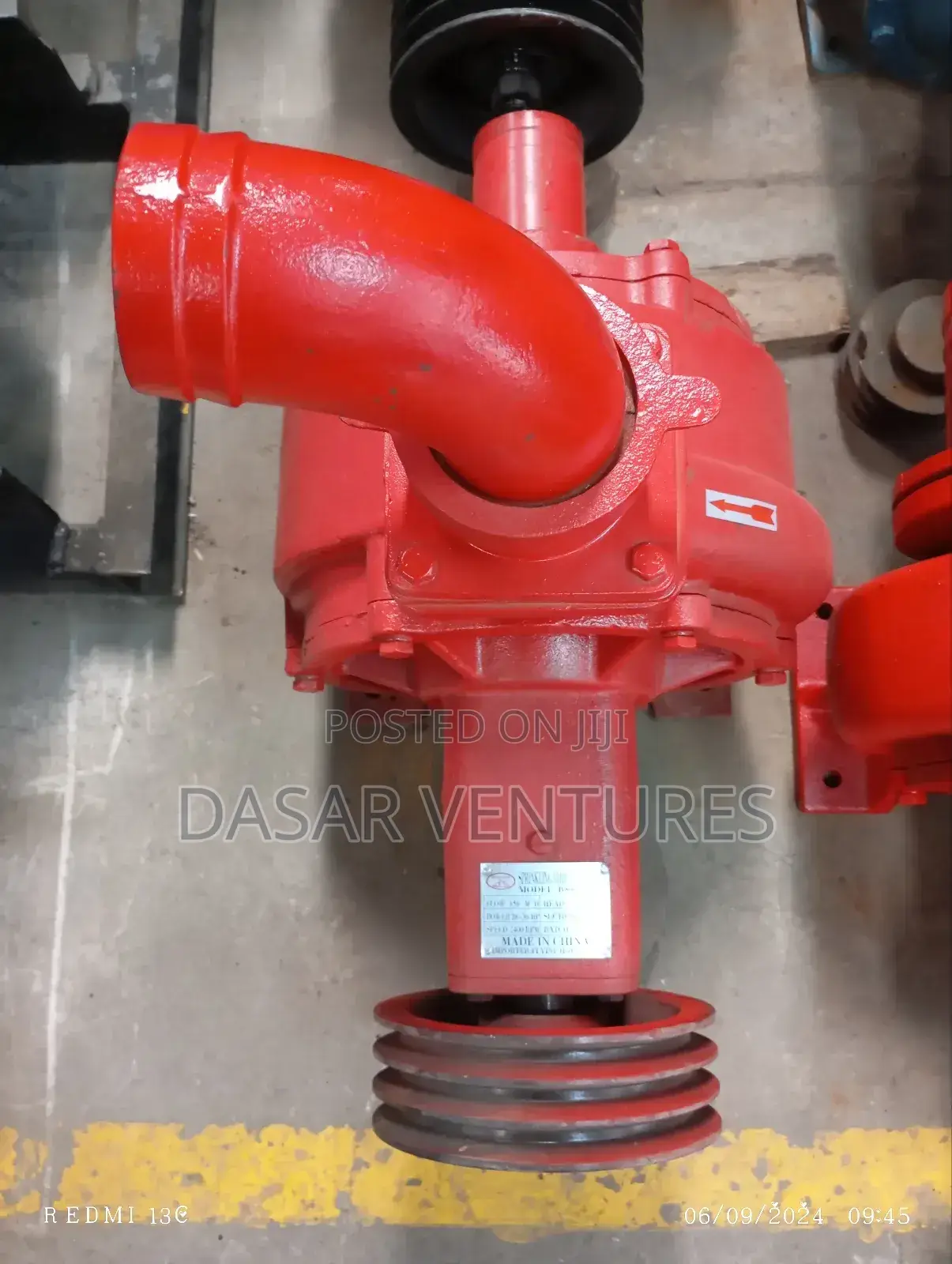 Centrifugal Bare Pump 3*3 210m Double Impeller
