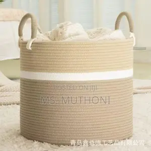 Woven Multipurpose Basket ( Laundry/Decorative )