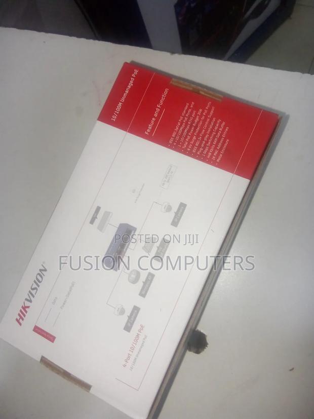 Hikvision DS-3E0105P-E 4 Port Unmanaged Poe Switch - thumbnail 4