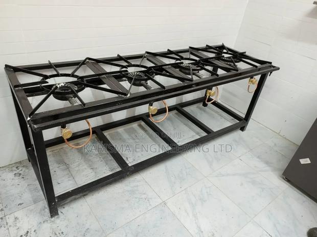 Commercial Four Burner Cooker
