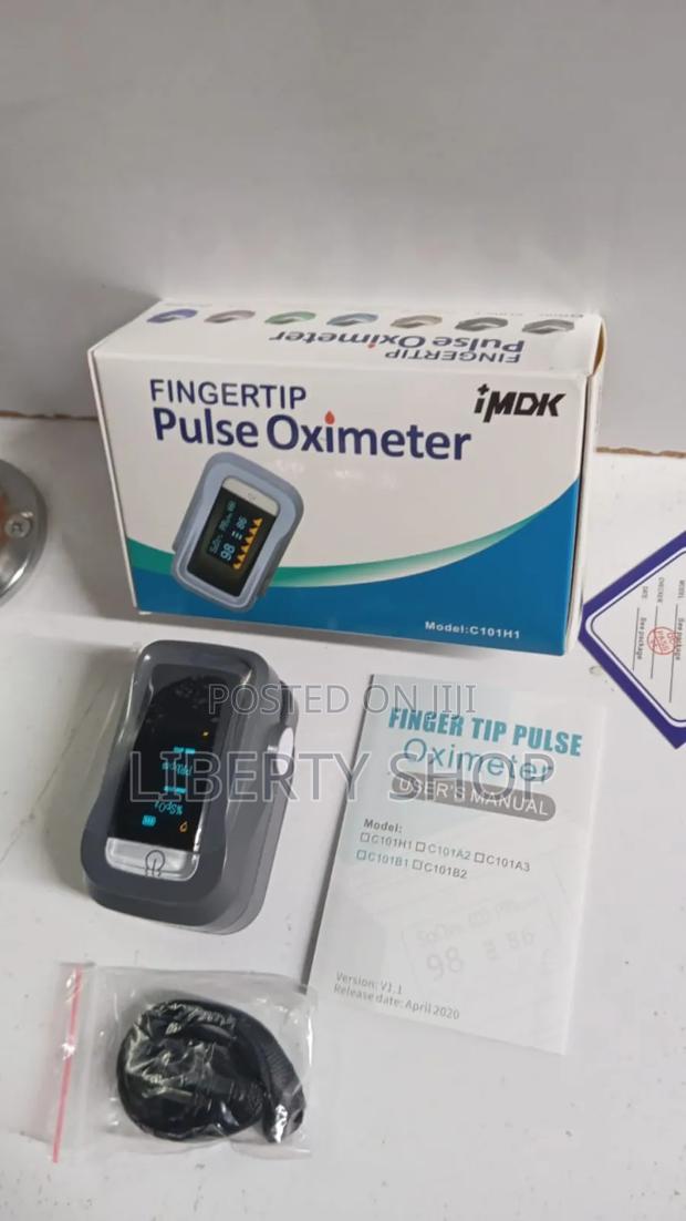 Pulse Oximeter " Fingertip Pulse Oximeter - main view