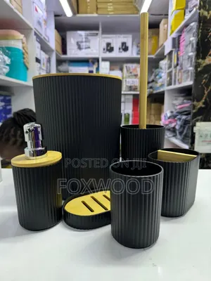 6 in 1 Bathroom Accessories Set.