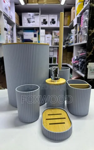 6 in 1 Bathroom Accessories Set.