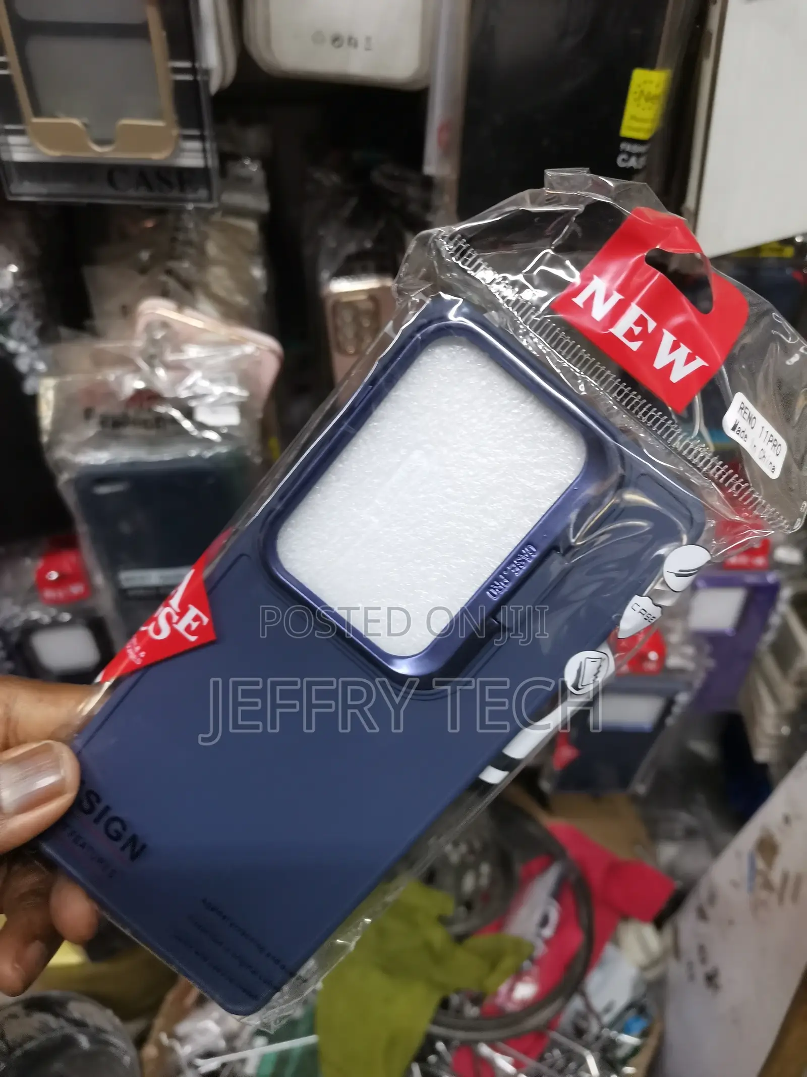 Dark Bluecamera Stand Color TPU (Soft) Phone Caseoppo Reno N