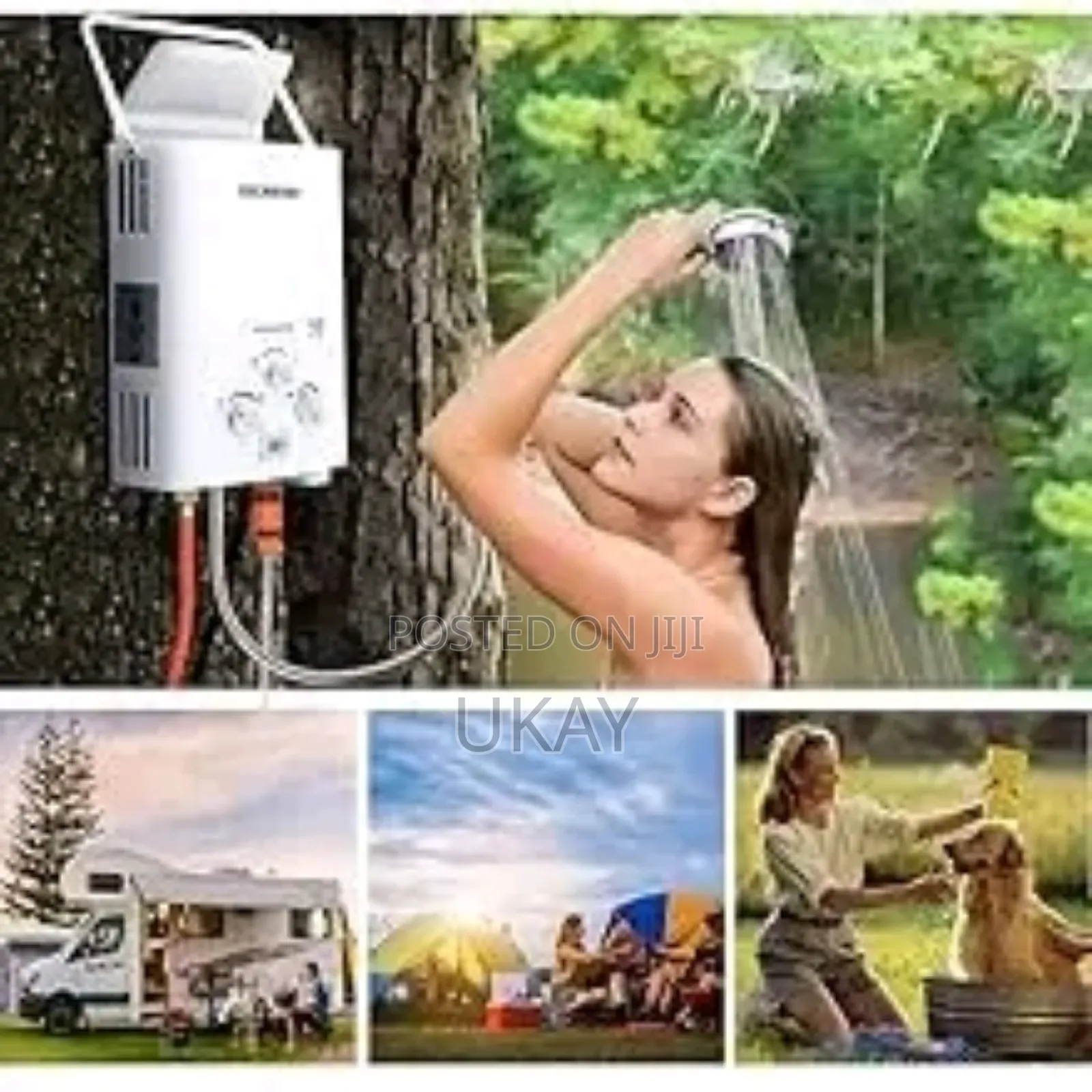 Warmiehomy 10L Portable Gas Water Heater.