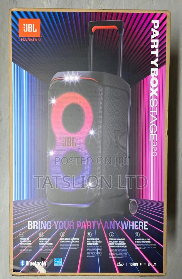JBL Partybox Stage 320 Portable Bluetooth Party Speaker - main view