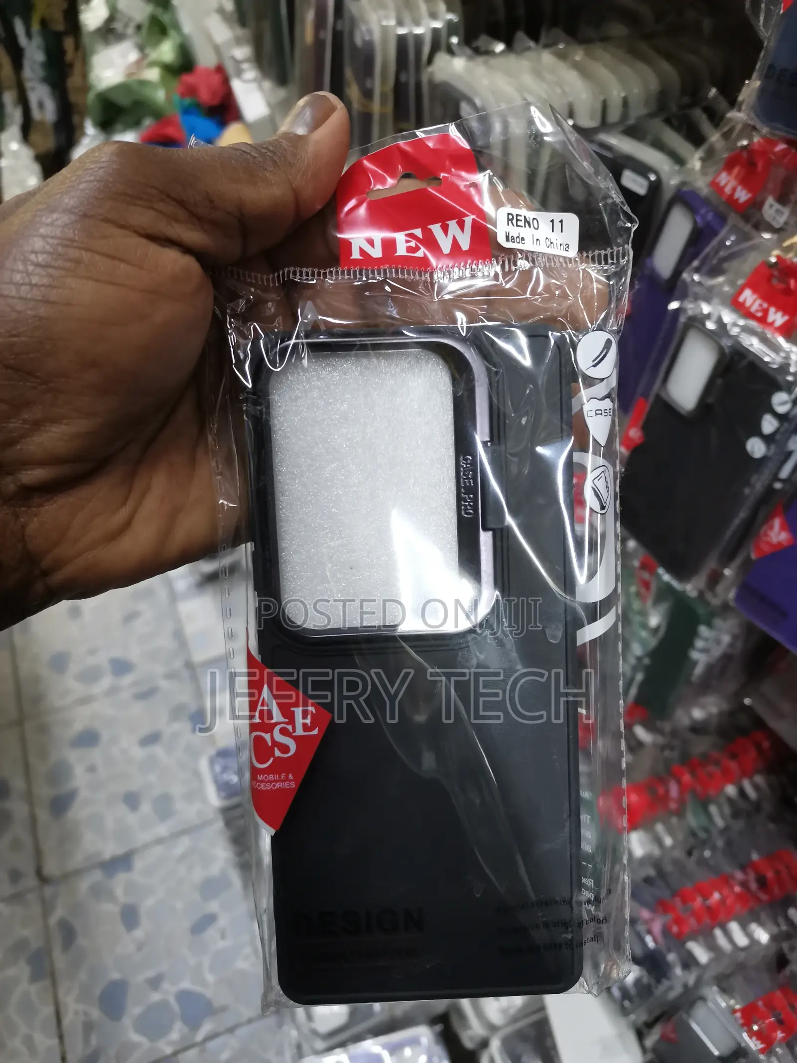 Blackcamera Stand Color TPU (Soft) Phone Case - Oppo Reno 10
