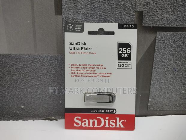 Sandisk 256GB Ultra Flair USB 3.0 Flash Drive