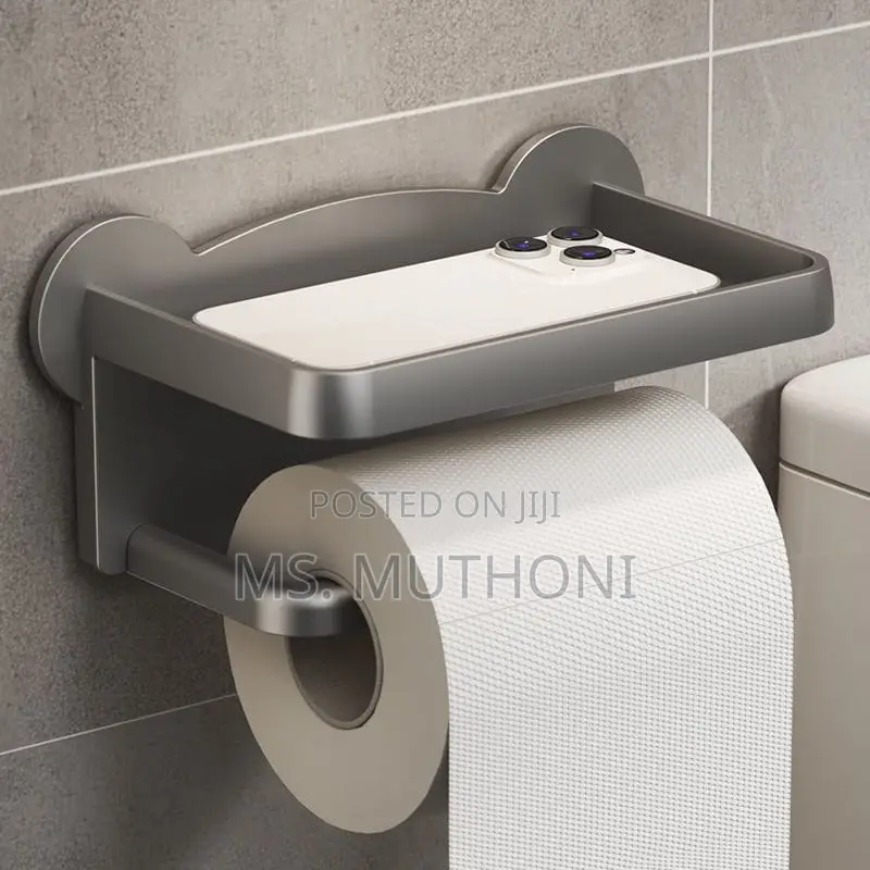 Punch Free Wall Mounted Tissue / Storage Rac