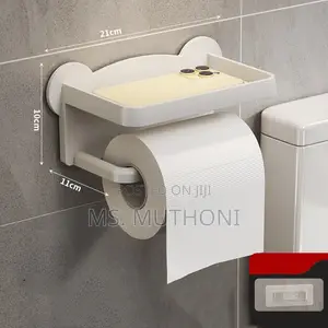 Punch Free Wall Mounted Tissue / Storage Rac