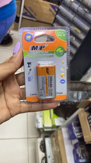 9v Rechargeable Battery