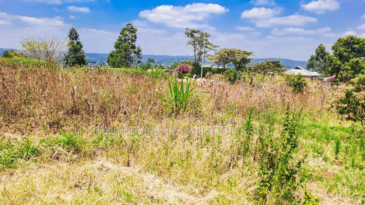 Prime Residential Plot for Sale in Kikuyu, Kamangu