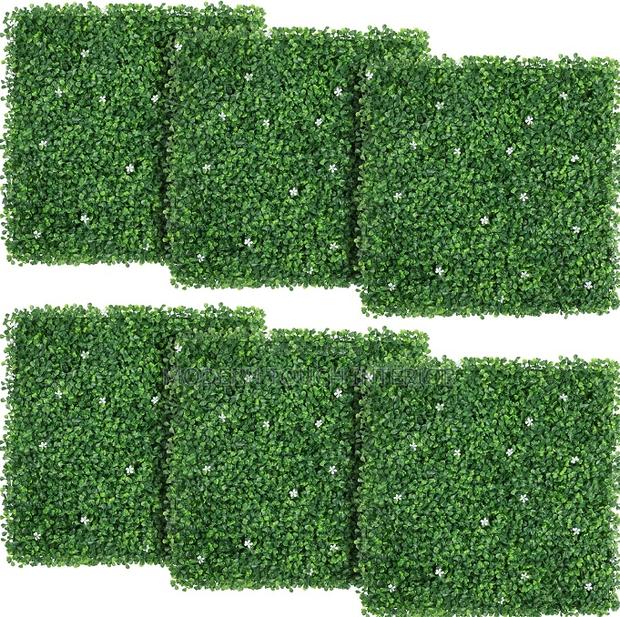 Decorative Green Hedge Panels
