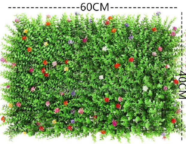 Hedge Panels - Mixed Coloured Flowers