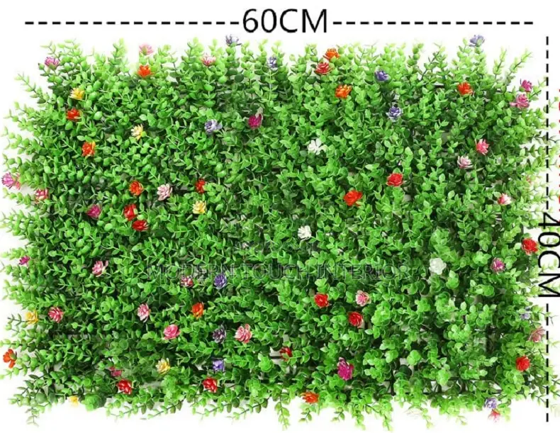 Hedge Panels - Mixed Coloured Flowers