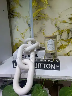 Wooden Decor Chain in White