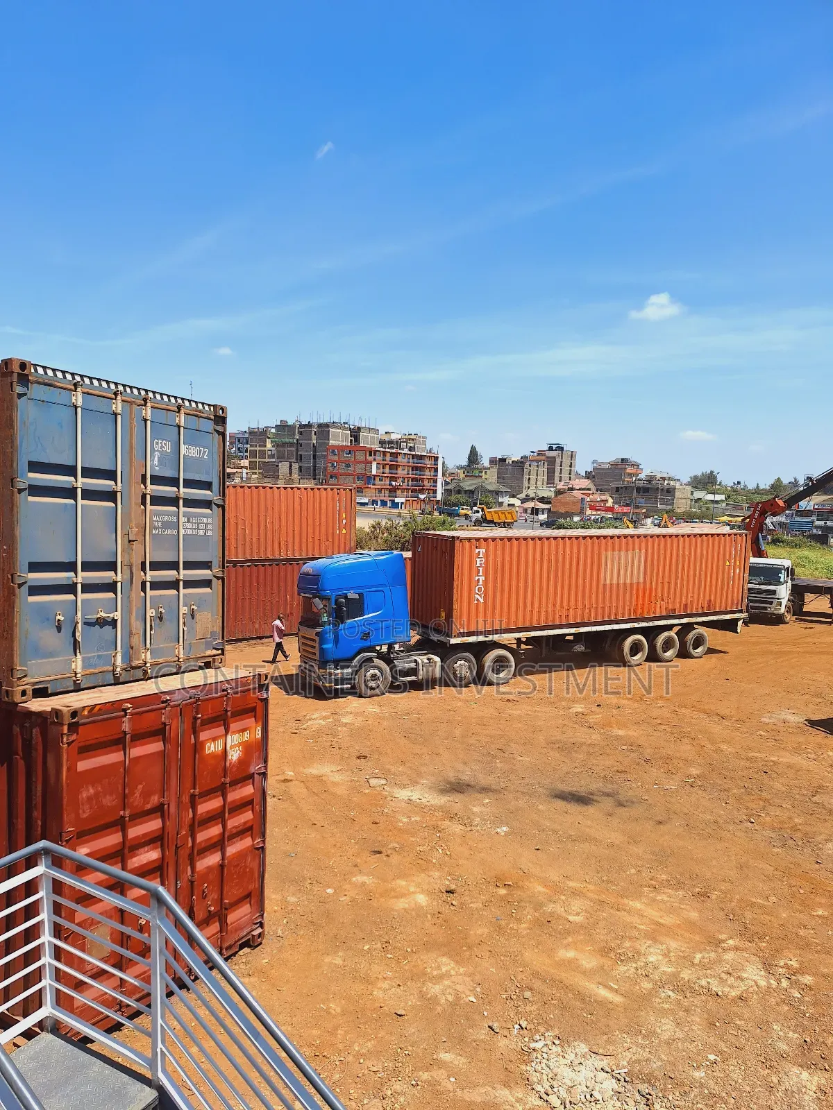 40ft Shipping Containers- Crane Services Available