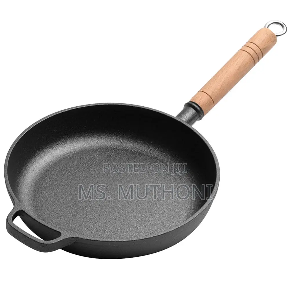 25 Cm Thickened Cast Iron Frying Pan