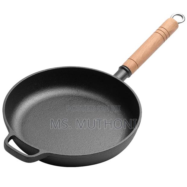 25 Cm Thickened Cast Iron Frying Pan - thumbnail 2